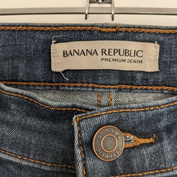 Banana Republic dark wash skinny jeans - Picture 3 of 4